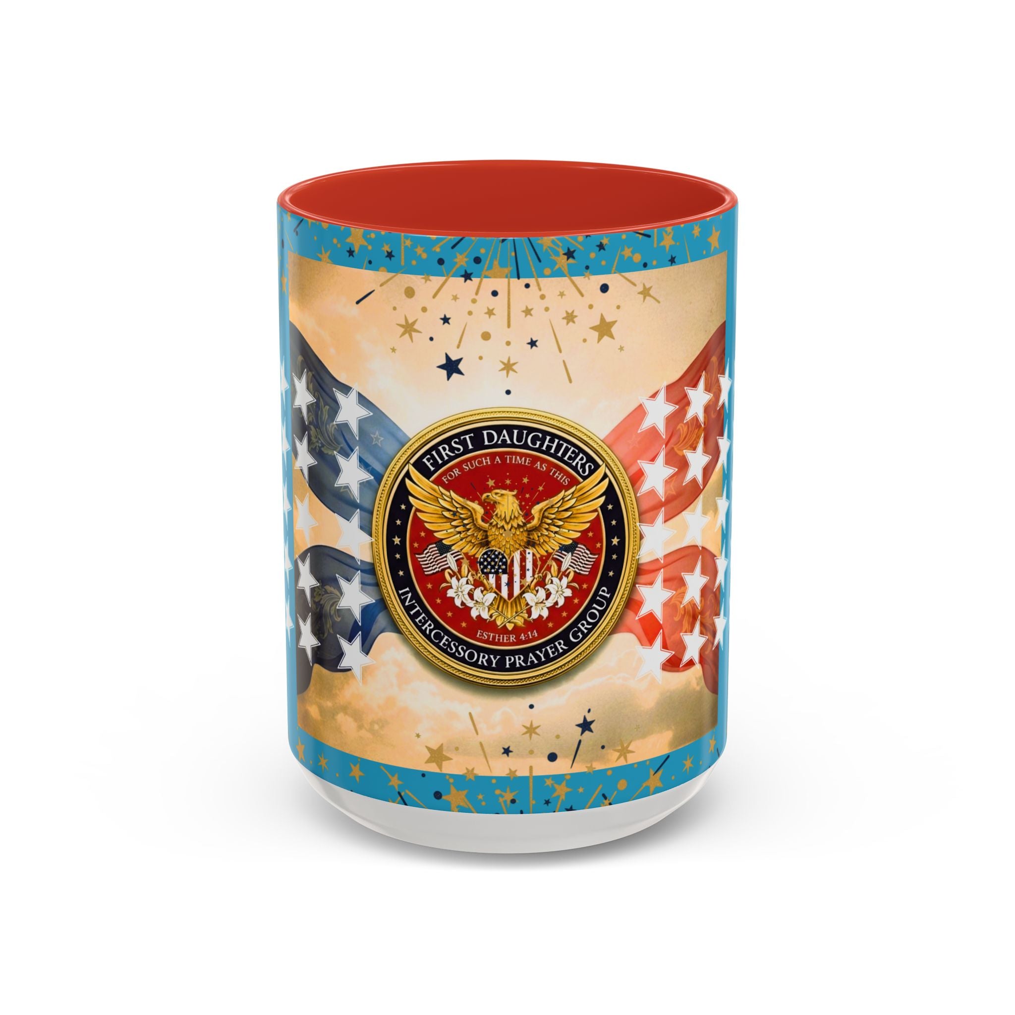 America The Beautiful Heirloom Heritage "Freshman Series" 15 Oz Color Pop Mug