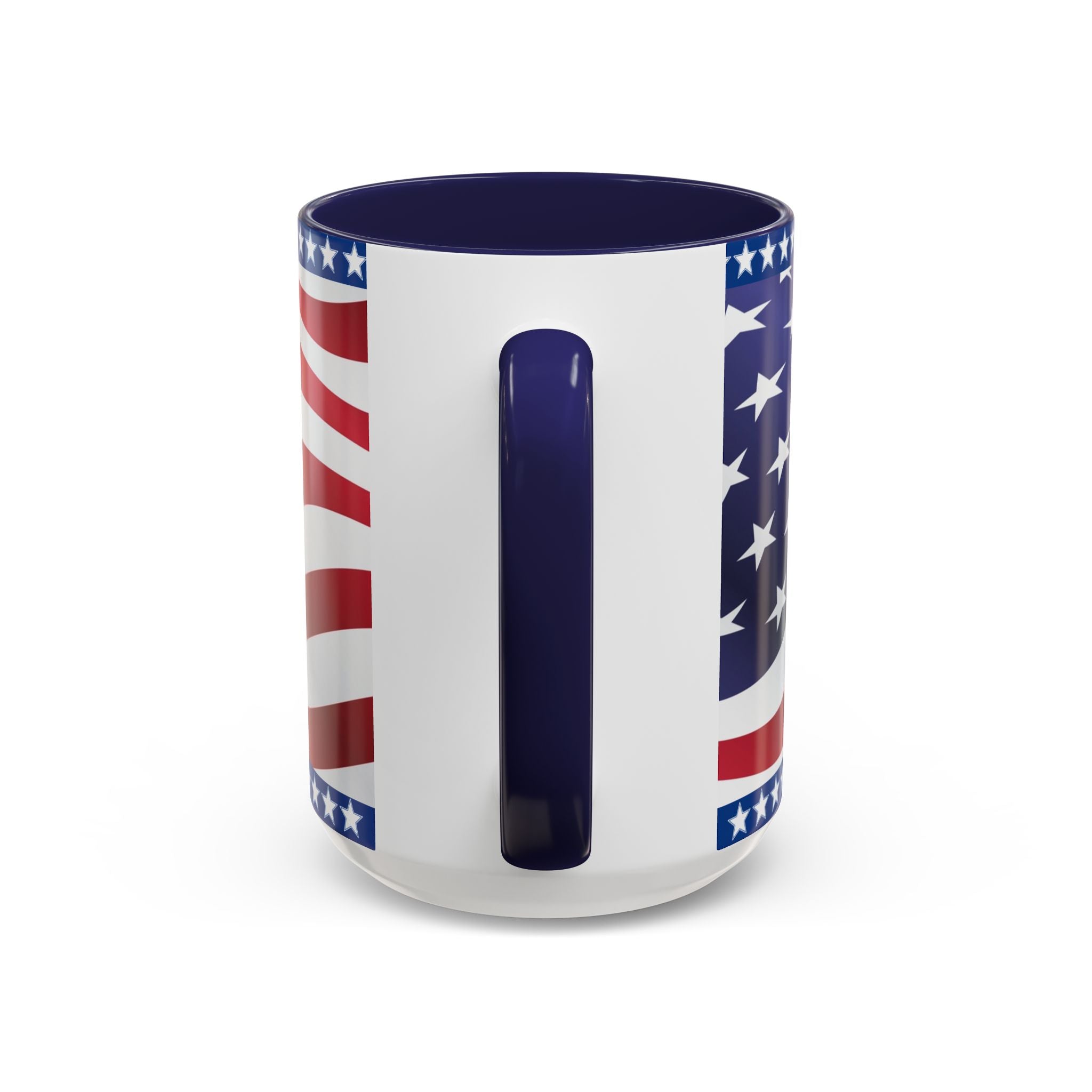 "My Country 'Tis of Thee" Patriotic Flag & Seal Drinking Mug, 15 Oz