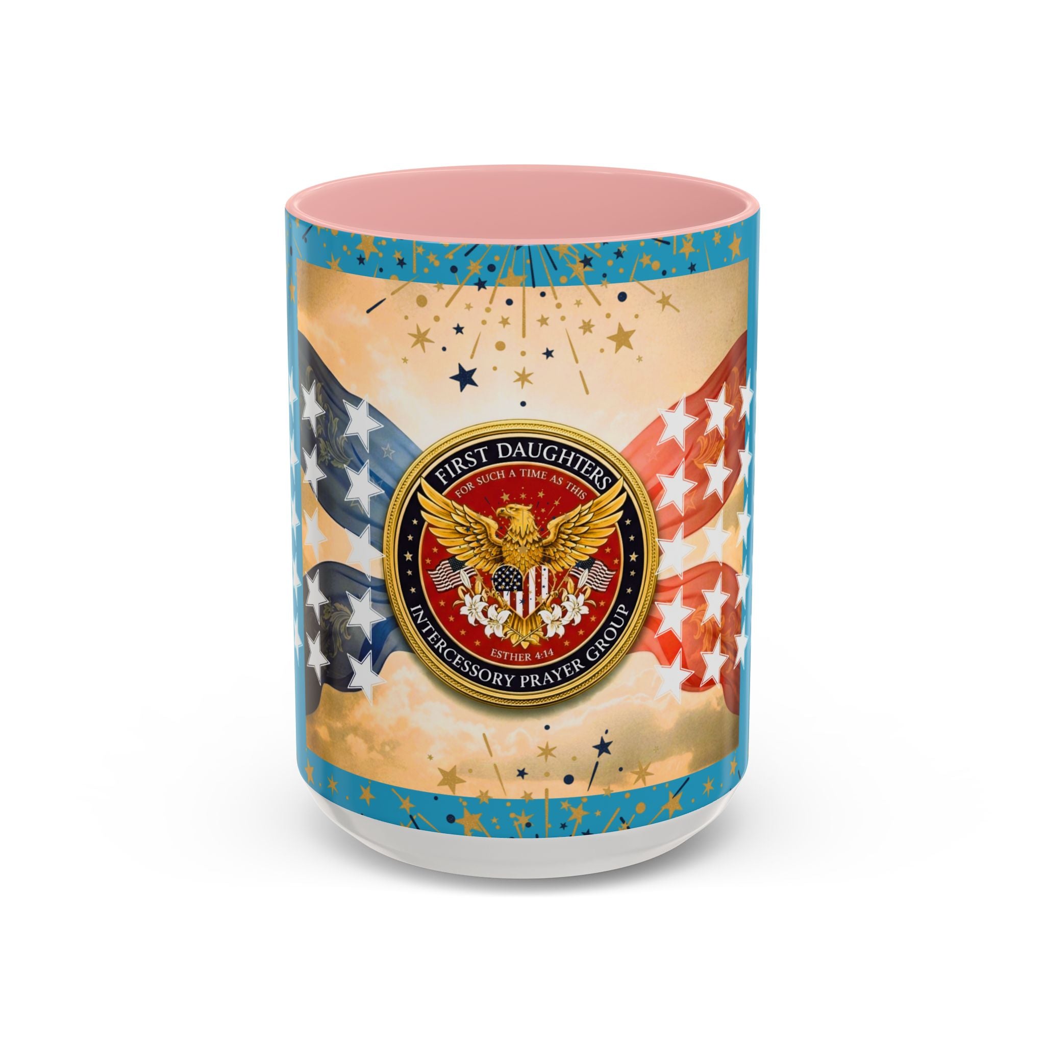 America The Beautiful Heirloom Heritage "Freshman Series" 15 Oz Color Pop Mug